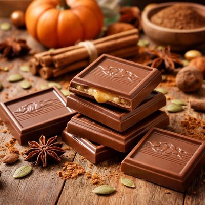 Ghiaradelli milk chocolate pumpkin spice