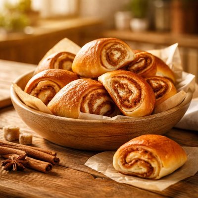 Gifflar cinnamon rolls