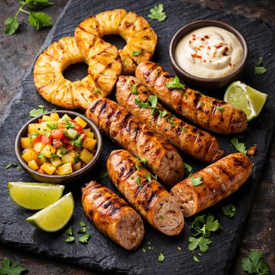 Gilberts aloha chichen sausage