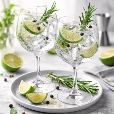 Gin and tonic