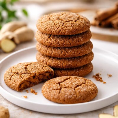 Ginger snap cookies