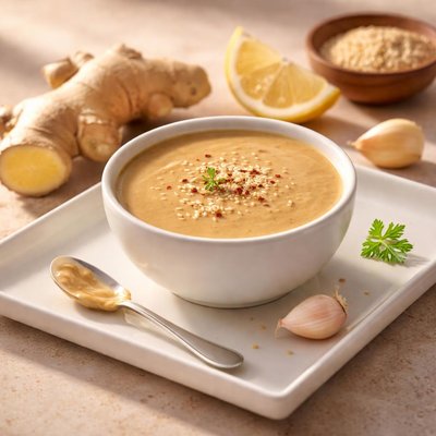 Ginger tahini dressing