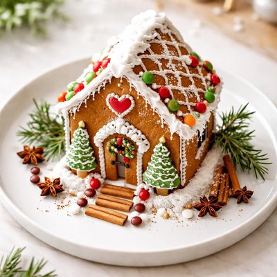 Gingerbread house
