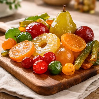 Glace fruits confits