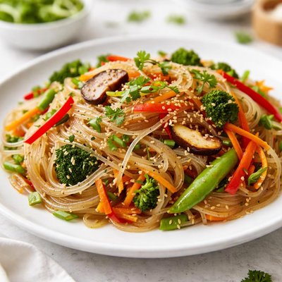 Glass noodles with vegetables