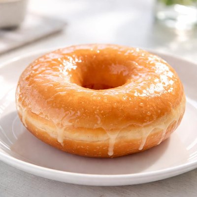 Glazed cake donut