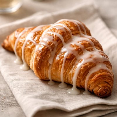 Glazed croissant