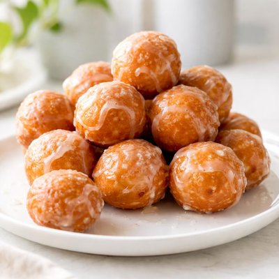 Glazed donut holes