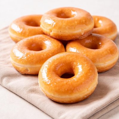 Glazed donuts krispy kream