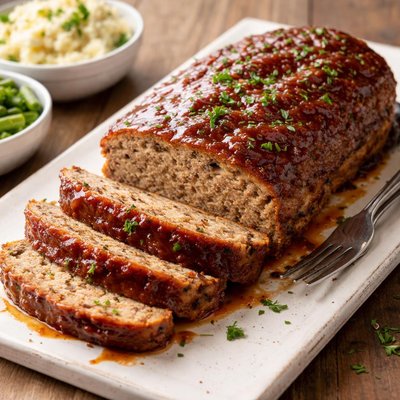 Glazed meatloaf