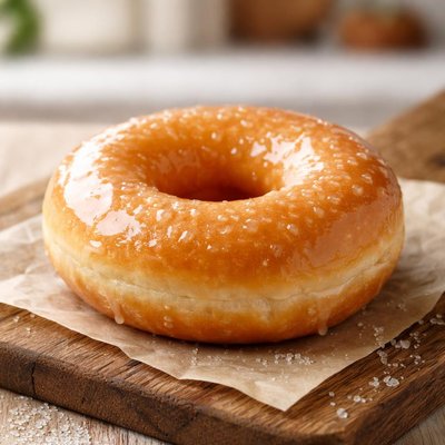 Glazed ring donut
