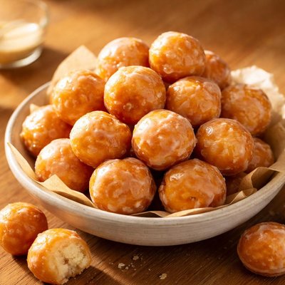 Glazed timbits
