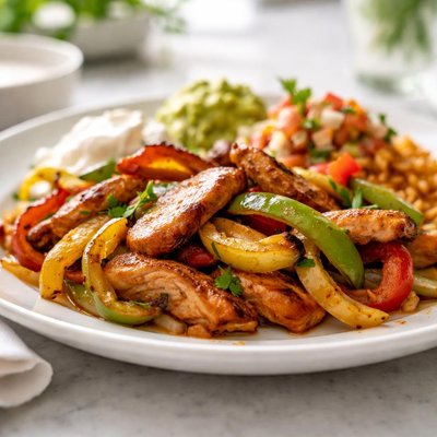 Glorias chicken fajitas