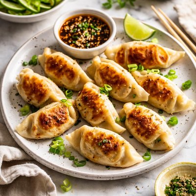 Gluten-free chicken potstickers