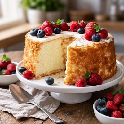 Gluten free angel food cake