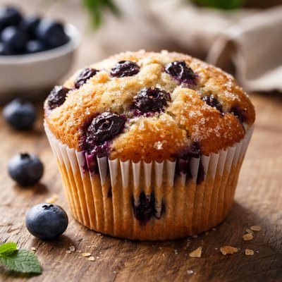 Gluten free blueberry muffin