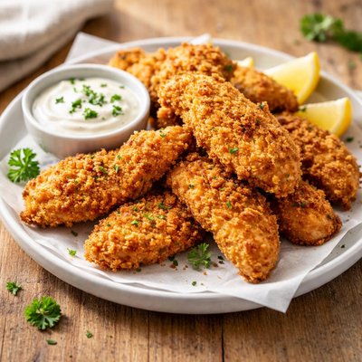 Gluten free breded chicken