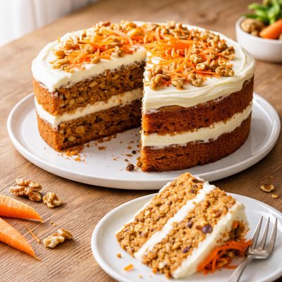 Gluten free carrot cake