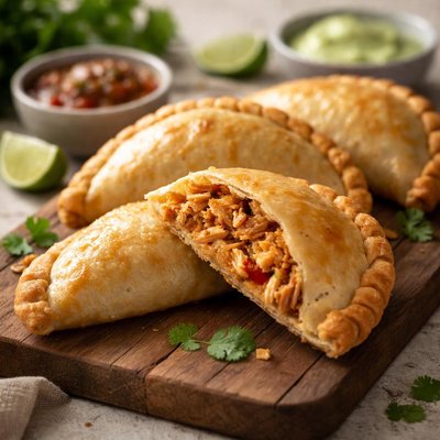 Gluten free chicken empanada