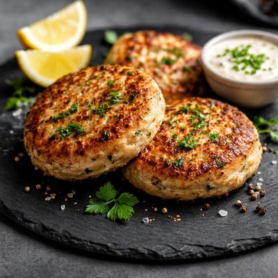 Gluten free chicken patty