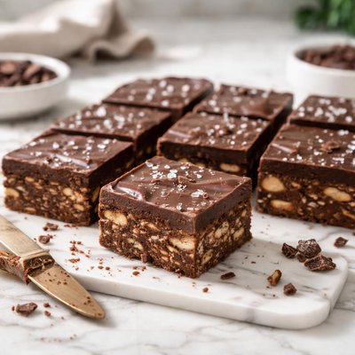 Gluten free chocolate slice