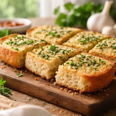 Gluten free garlic bread
