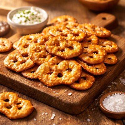 Gluten free pretzel crisps