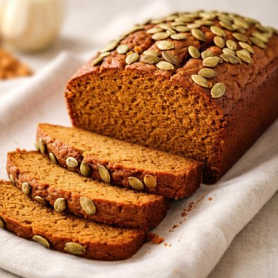 Gluten free pumpkin loaf