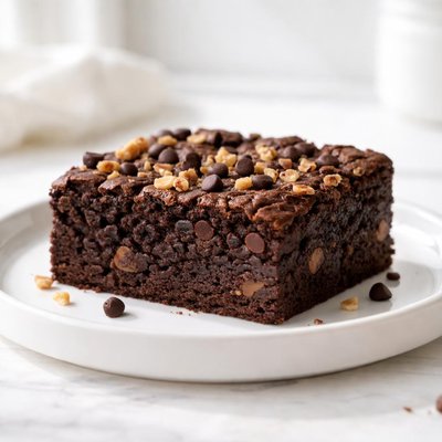 Gluten free vegan brownie