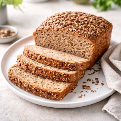 Gluten free whole grain bread