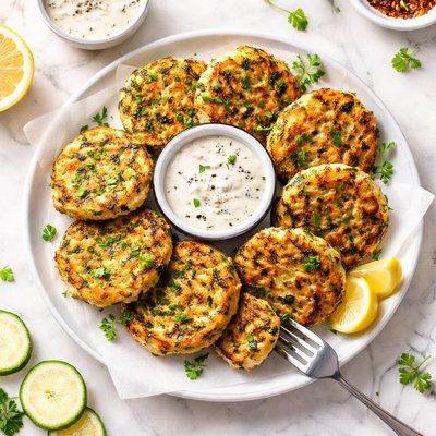 Gluten free zucchini patty