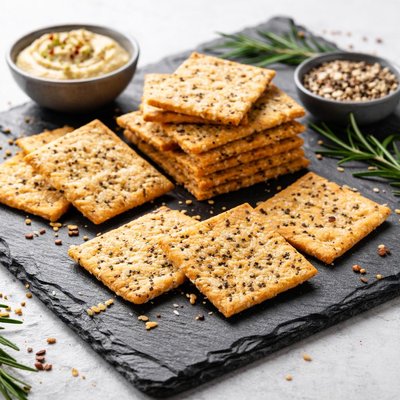 Glutne free crackers