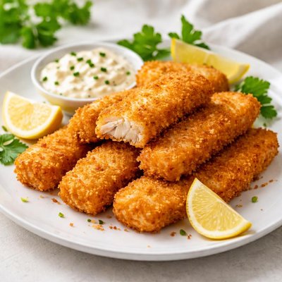 Glutrn free fish finger