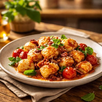 Gnocchi appetizer