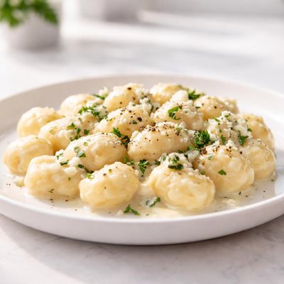 Gnocchi con gorgonzola