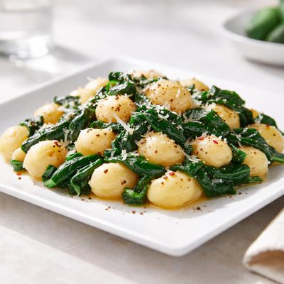Gnocchi with spinach