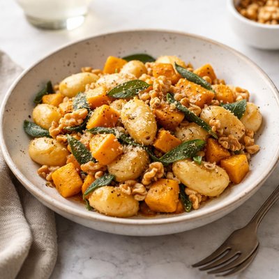 Gnocci with buttenut squash