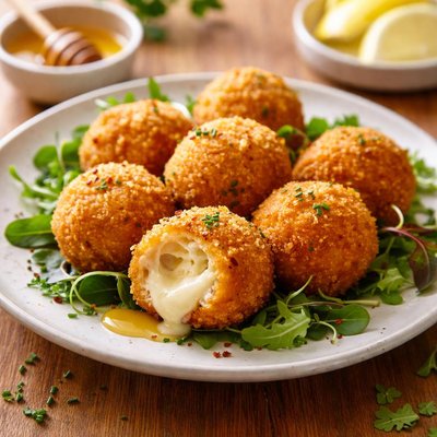 Goat cheese croquette