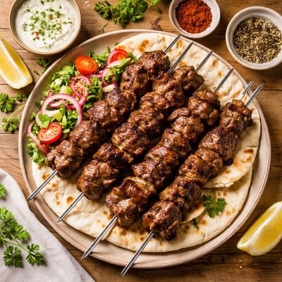 Goat kebab