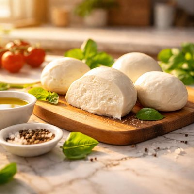 Goat mozzarella