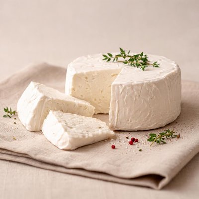 Goats soft cheese
