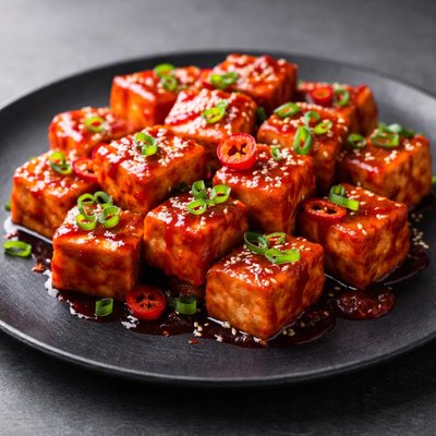 Gochujang tofu