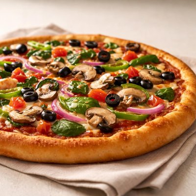 Godfathers veggie pizza