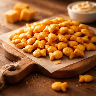 Gold fish baby cheedar crackers