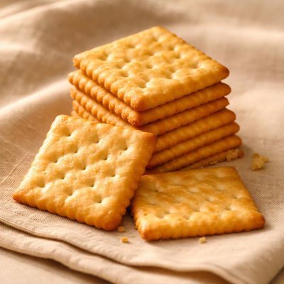 Golden butter crackers