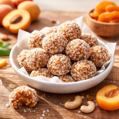 Golden days apricot bites