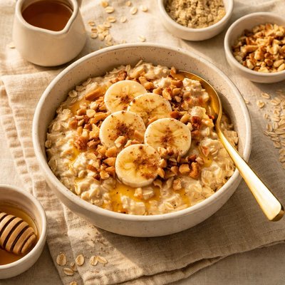 Golden syrup protein oats