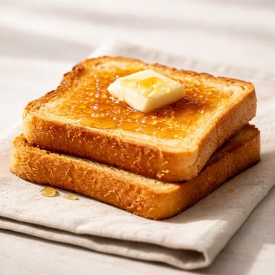 Golden toast