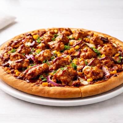 Goobne barbecue pizza