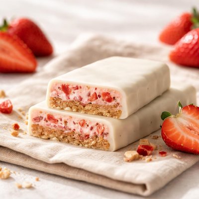 Good fats strawberry bar